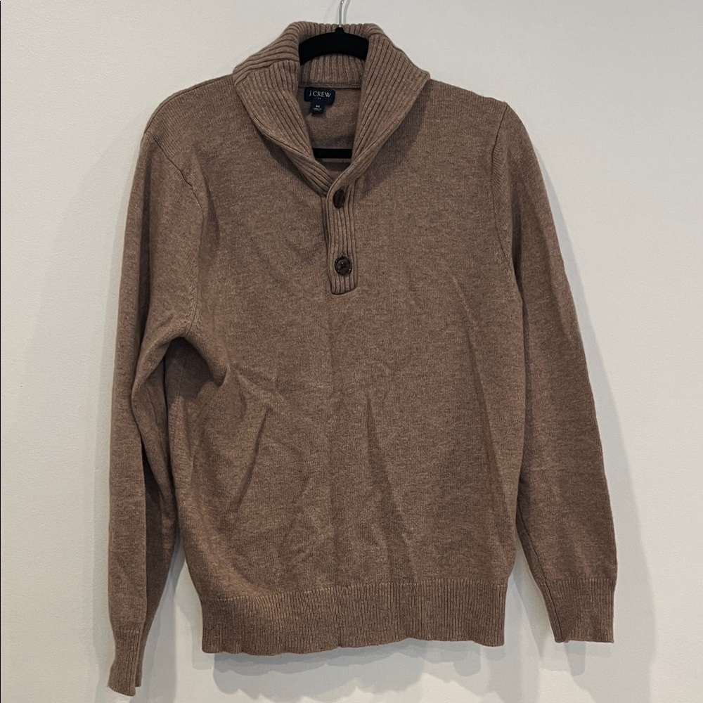 J. Crew Men's Tan Turtleneck Sweater